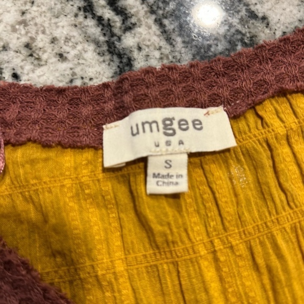 Umgee Multi Fabric Fall Top - Picture 11 of 13